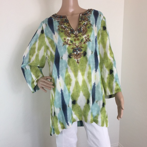 Soft Surroundings Tops - Soft Surroundings Tunic Blouse